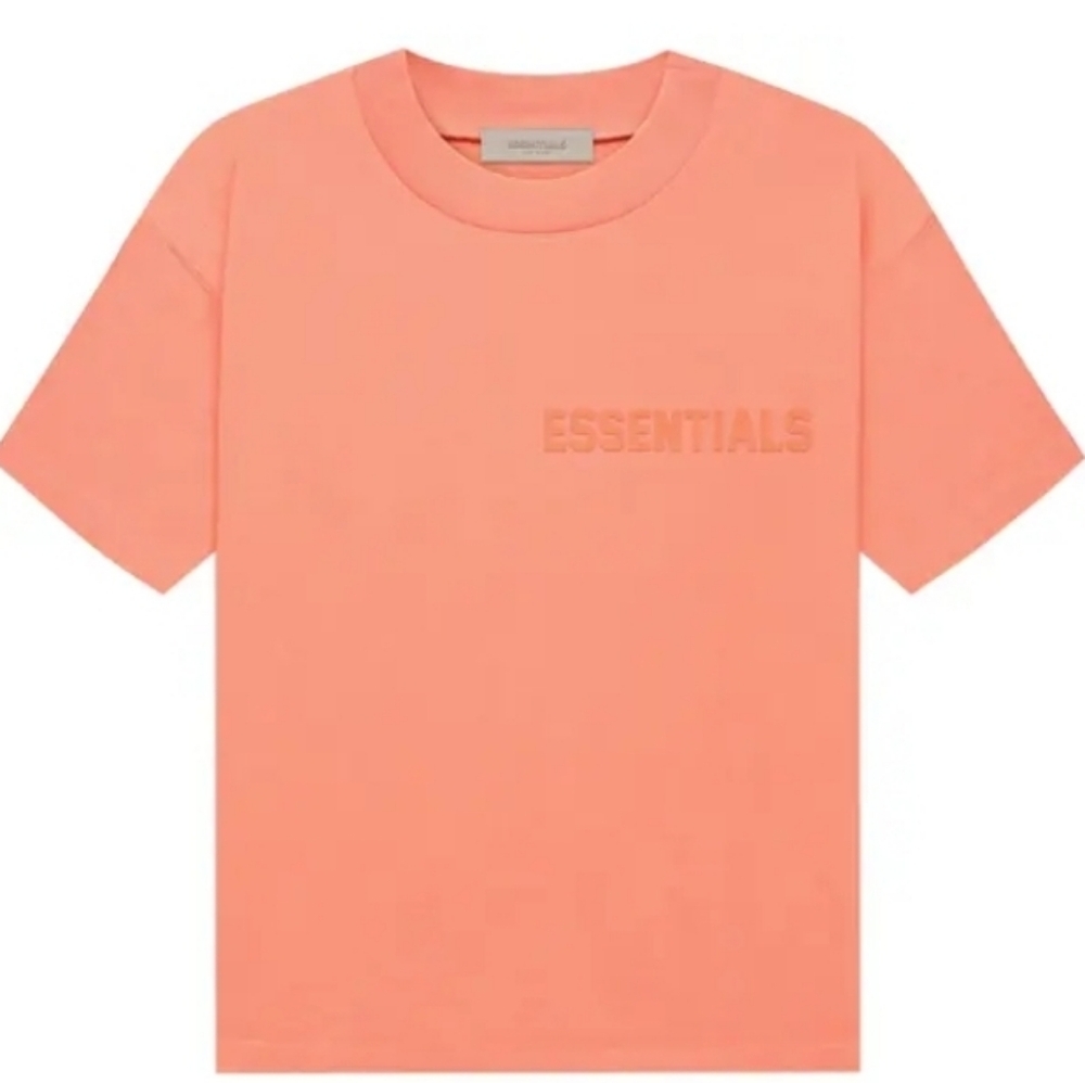 Essentials Men's Short Sleeve Coral Tee Size Large NWT